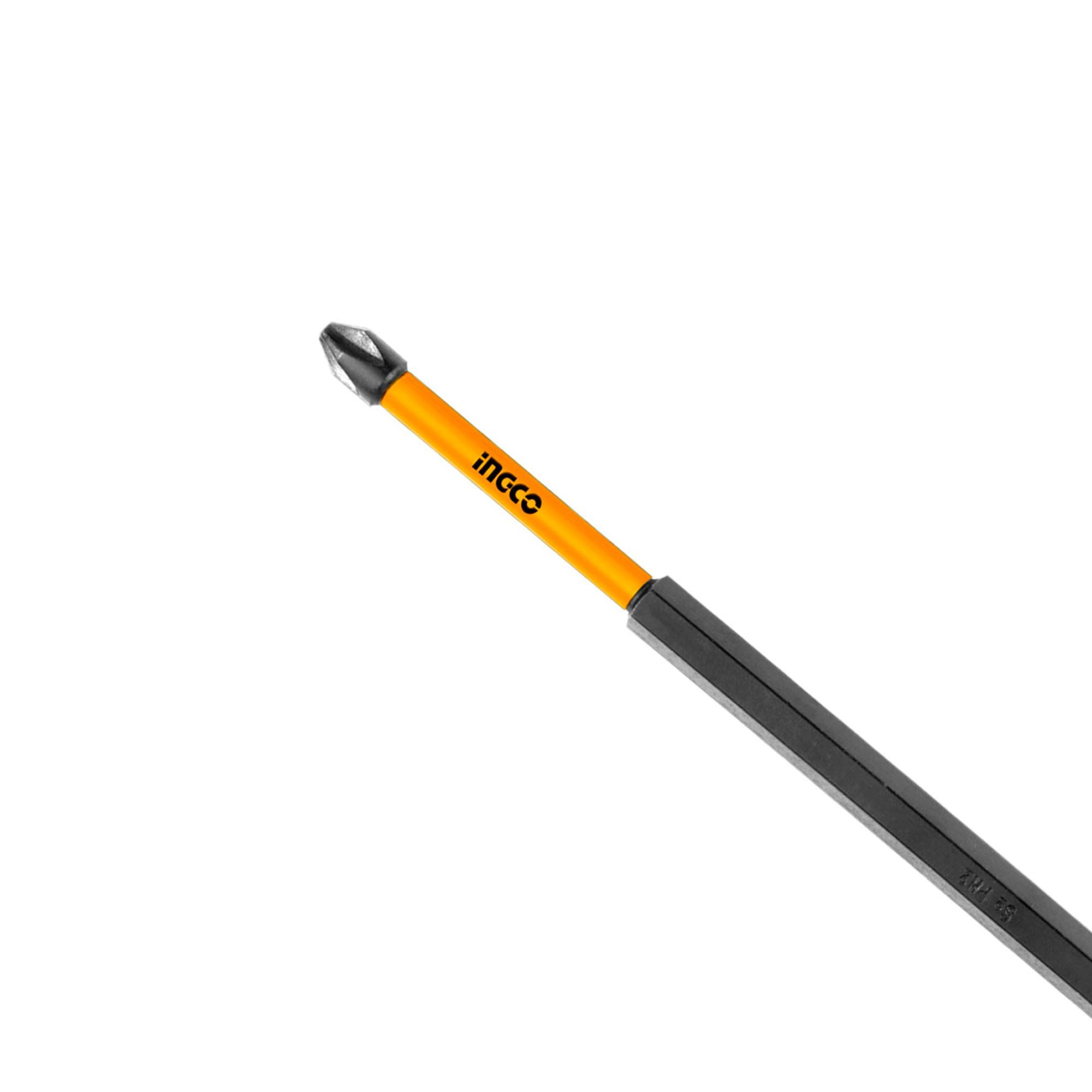 Mũi bắt vít bake dài 150mm thép cao cấp có nam châm INGCO SDBIM71PH2150