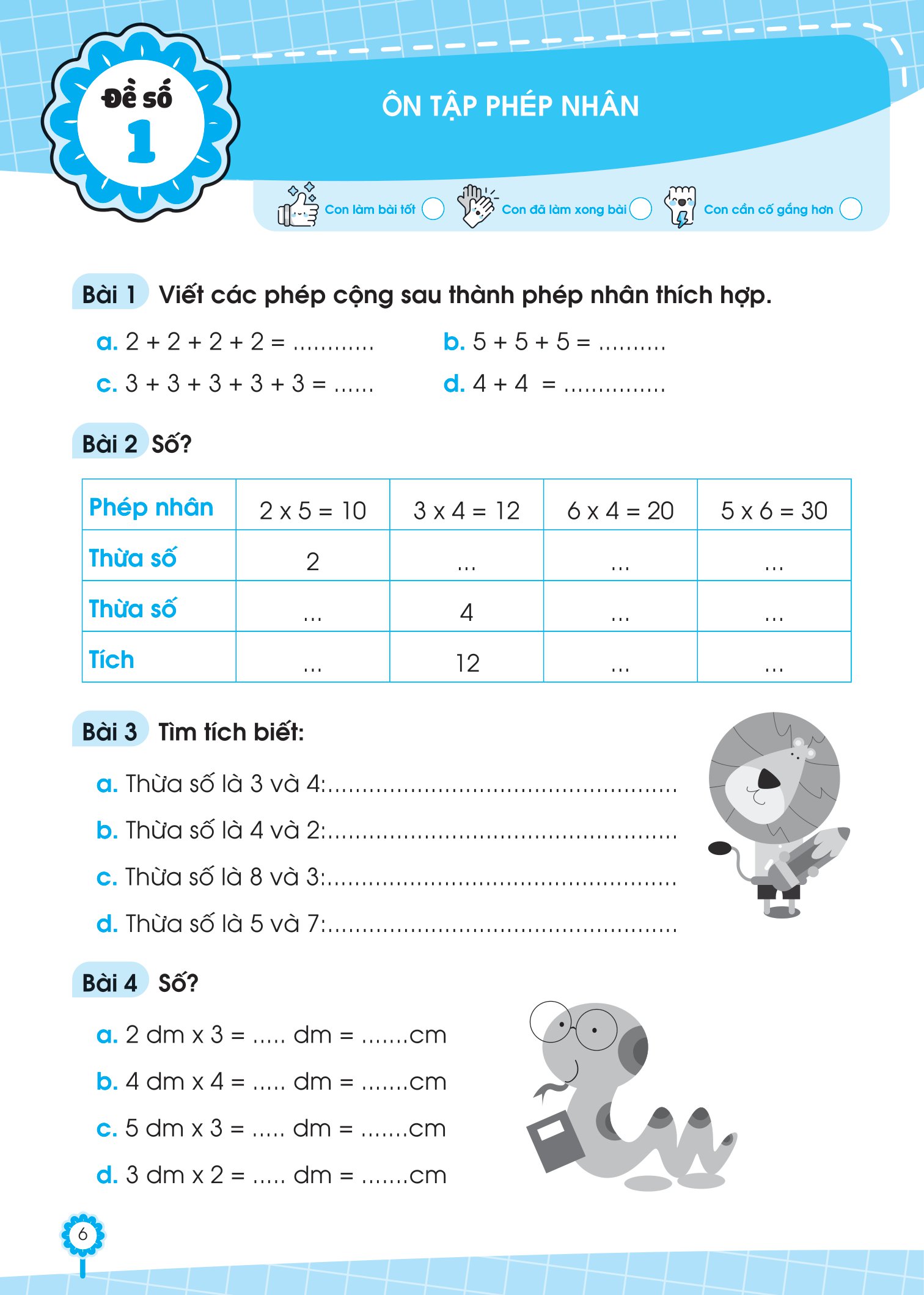 Đề Ôn Luyện Và Tự Kiểm Tra Toán Lớp 2 - Tập 2 (MEGA)