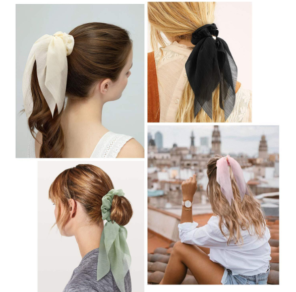 Sét 3 dây buộc tóc nhiều mẫu dễ thương