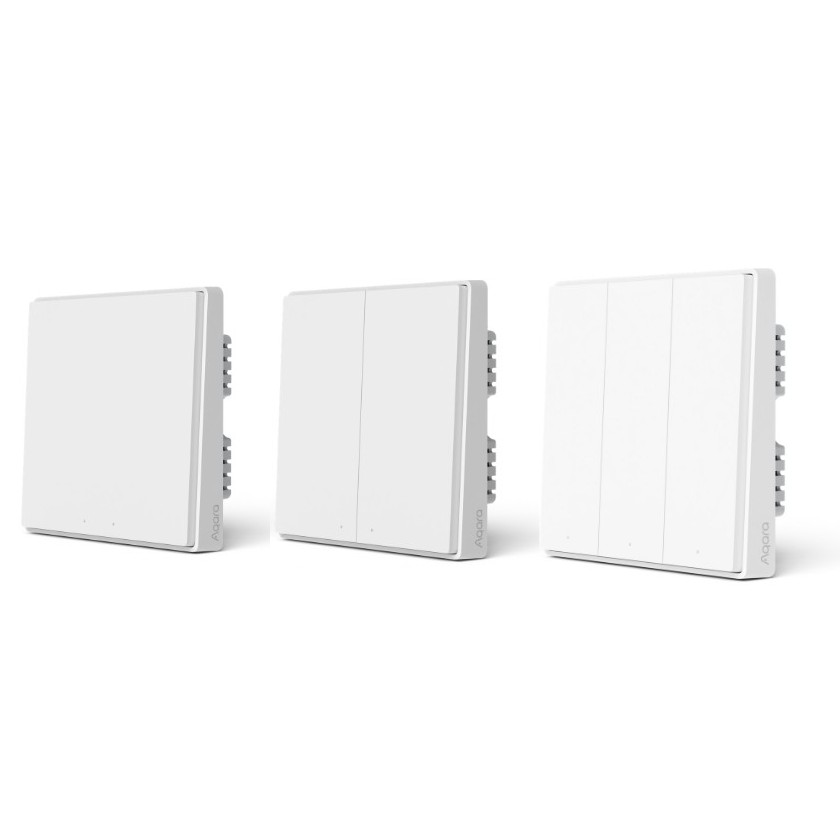 Công Tắc Thông Minh AQARA D1 Zigbee Bản Có & Không Dây Nguội Điều Khiển Từ Xa Hẹn Giờ Bật Tắt Tương Thích HomeKit Cần Hub, Hàng Chính Hãng, BH 12 Tháng