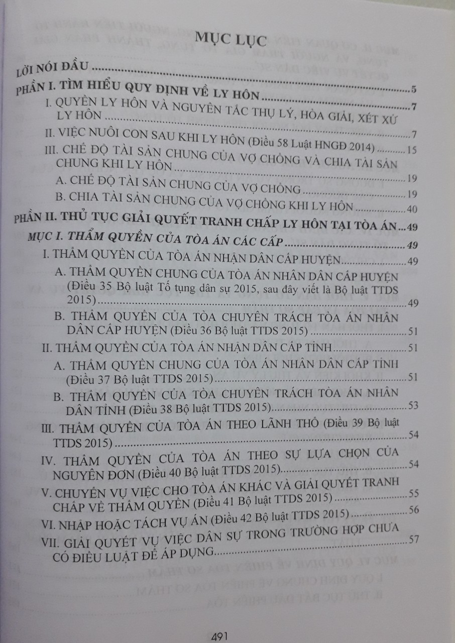Quy Định Vế Ly Hôn Và Thủ Tục Giải Quyết Vụ Án Ly Hôn Tại Tòa Án