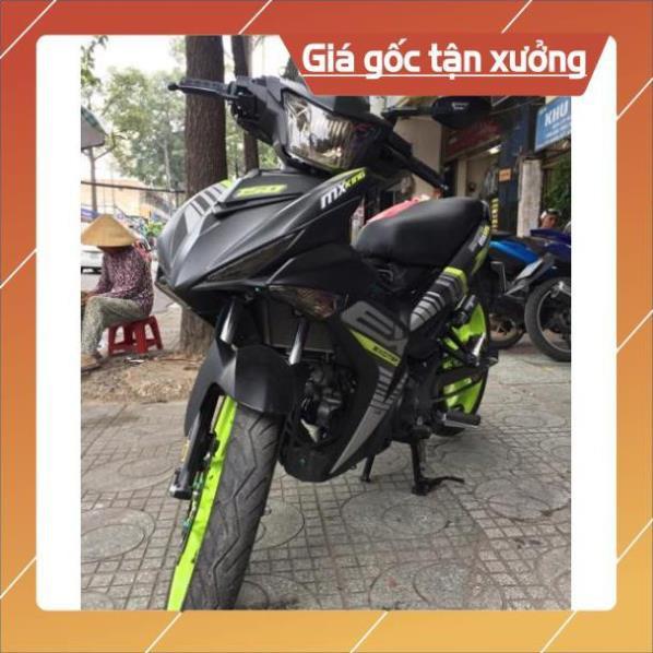 Tem rời ex 150 đen xanh
