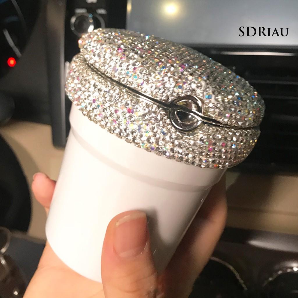 Cốc Gạt Tàn Thuốc Có Đèn Led Đa Năng Tiện Dụng Cho Xe Ô Tô