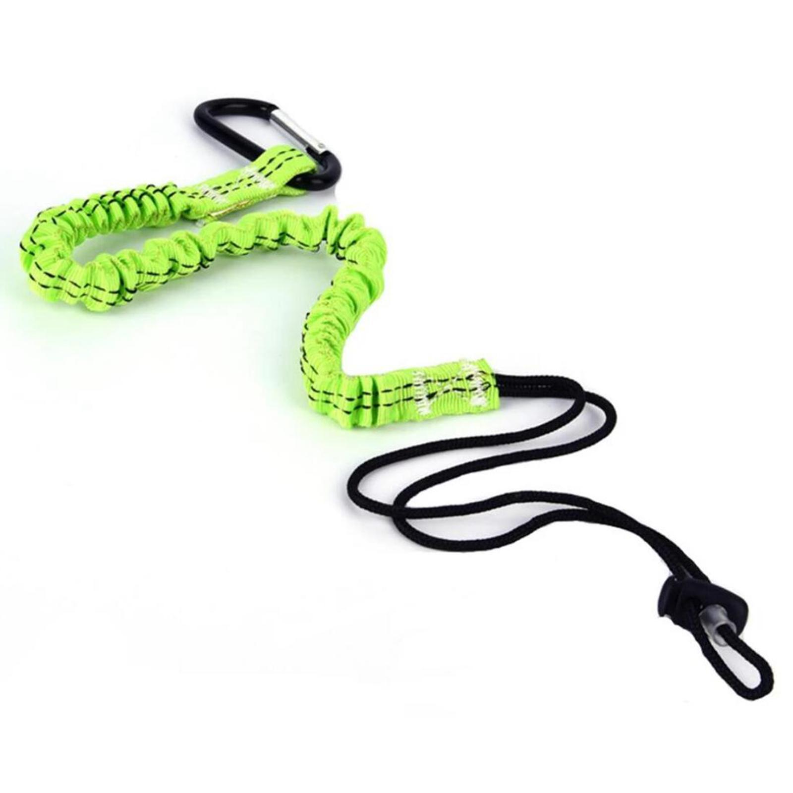 Nylon Single Carabiner Lanyard  Climbing  Rope Cord Outdoor