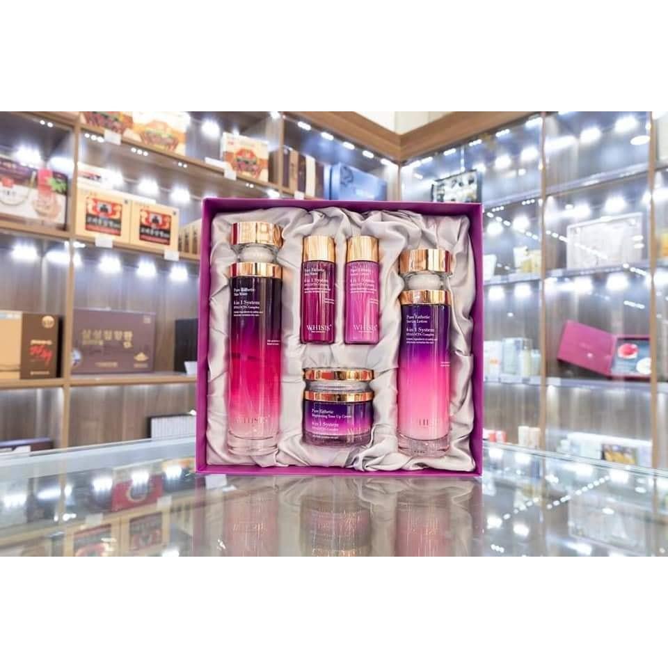 Set dưỡng da chăm sóc da chuyên sâu WHISIS