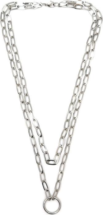 Dây chuyền titan 2 lớp phong cách punk trẻ trung