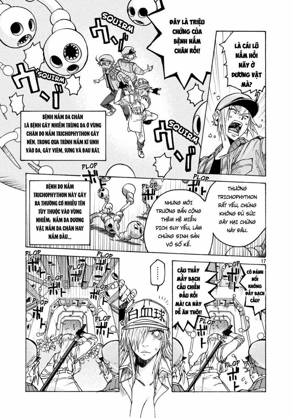 biệt đội tế bào black - hataraku saibou black chapter 6 17