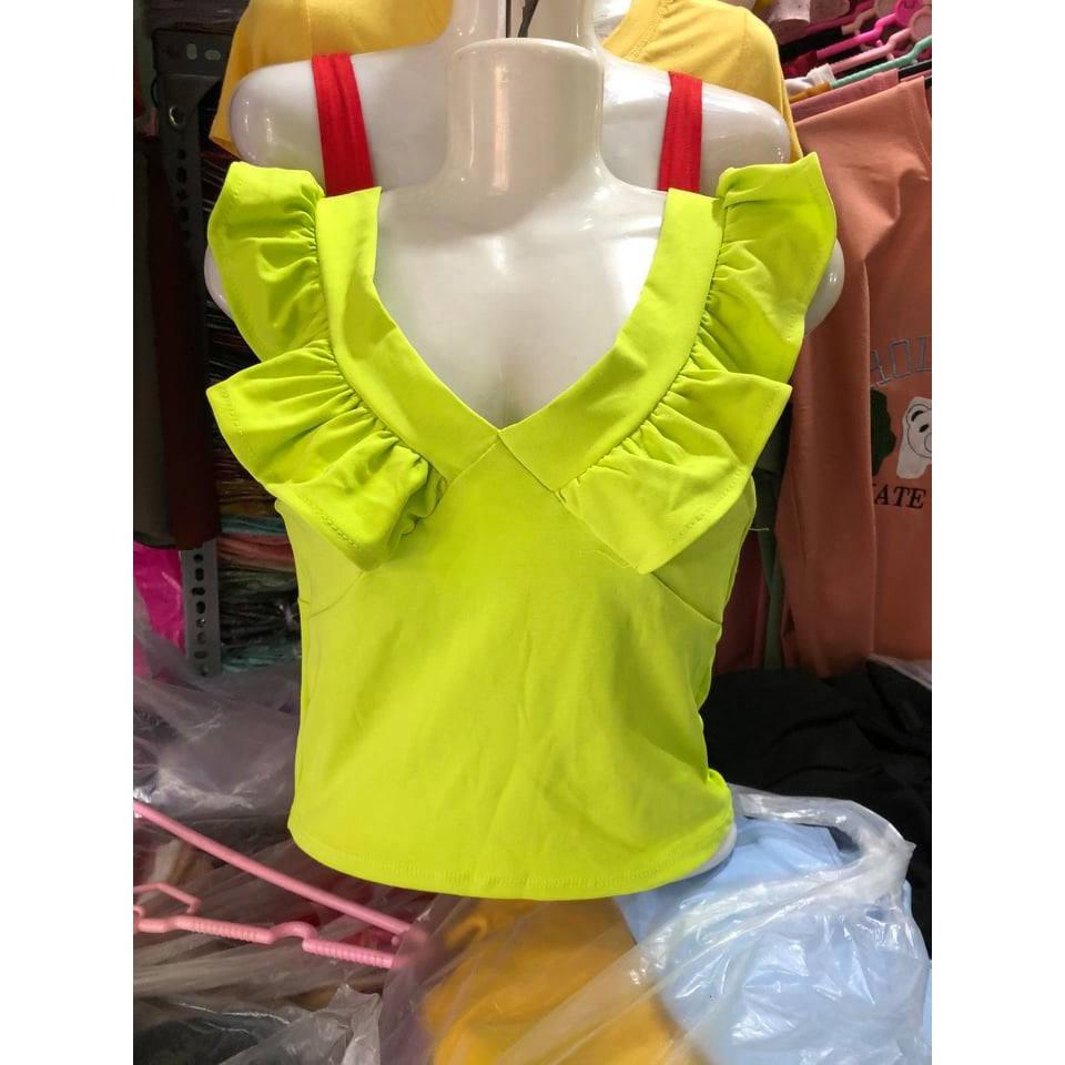 ÁO THUN CROPTOP CO GIÃN SÁT NÁCH SHOP PHƯƠNG CHÂU