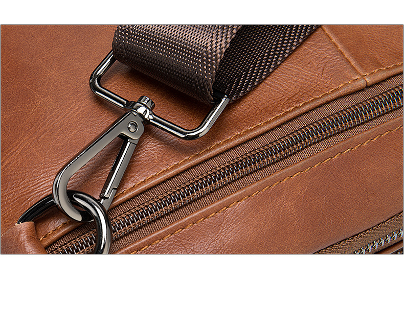 Túi đeo chéo nam DA BÒ THẬT – BEE GEE DCN9336A