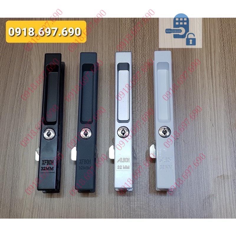 Khoá TB Khoá cửa nhôm lùa loại tốt - Alboh