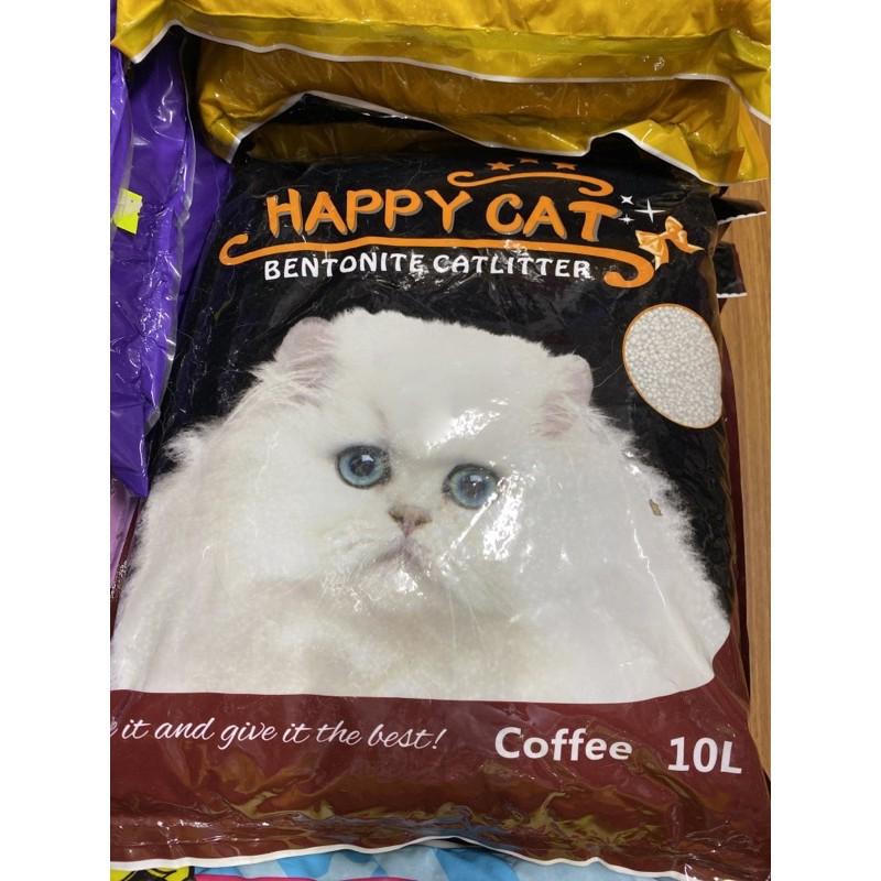 Cát vệ sinh Happy Cat 10L (4 mùi) - khử mùi siêu tốt