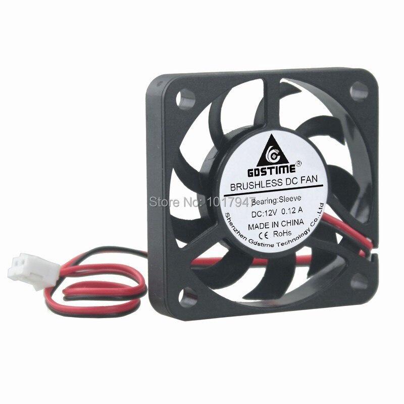 1PCS 4007S 2Pin 12V PH2.0 4cm 40mm 40x40x7mm Mini Brushless DC Cooling Fan