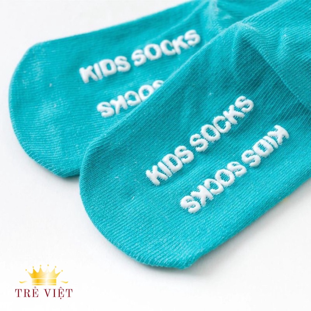 Tất len hình thú Kidsock ngộ nghĩnh, tất len chống trượt cho bé trai/gái size từ 1-3 tuổi, giữ ấm đôi chân của bé