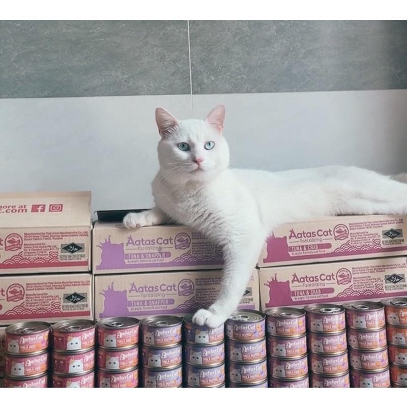 PATE AATAS CAT _ COMBO 24 LON MIX 24 VỊ [ 24lon x 80g