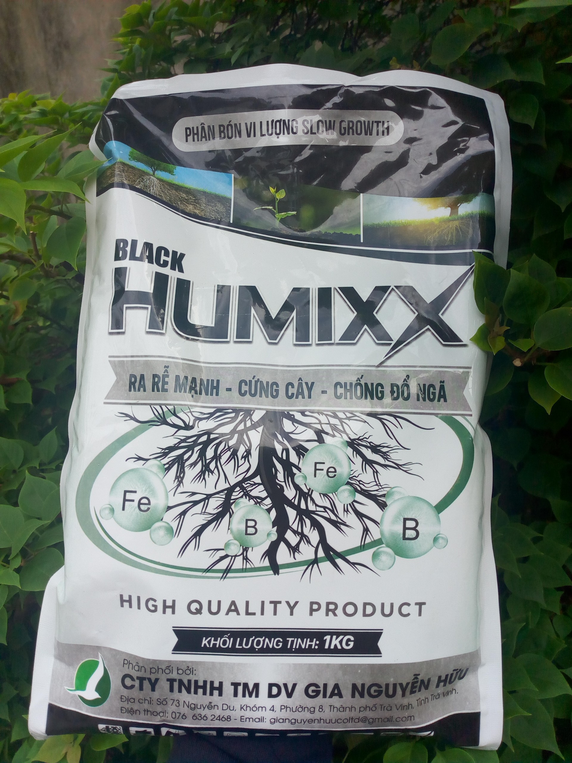 PHÂN BÓN HUMIC 1KG - DẠNG VẢY TAN CAO CẤP, DƯỠNG CÂY TỐT ĐẤT