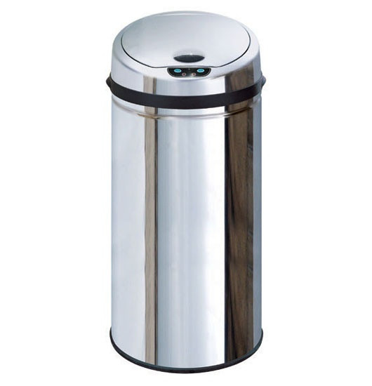 Thùng rác inox tự động Ecolife ECO802 42L (Bạc)