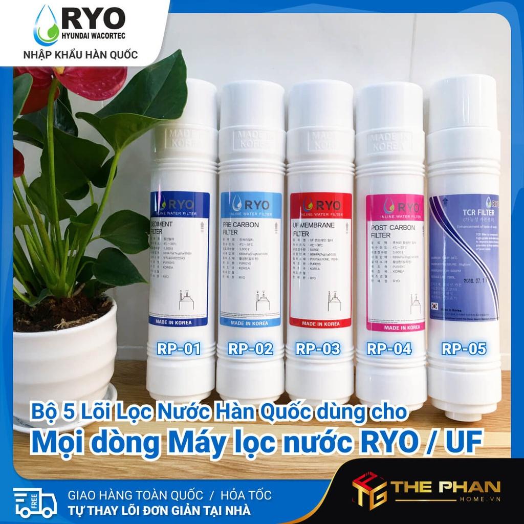 Lõi Lọc Nước RYO Hyundai Lõi TCR Filter - RP05 - Công Nghệ UF, Công Suất 7200 Lít, Hàng Chính Hãng