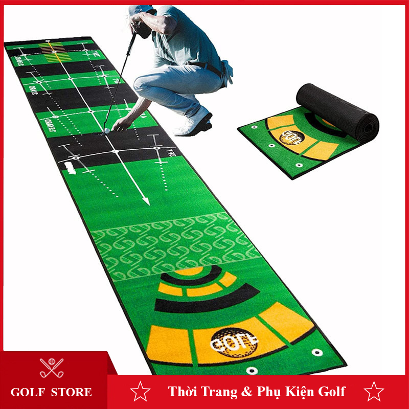 Thảm tập Puttng Mat Giúp Golfer Tập Luyện Và Nâng Cao Kỹ Năng Putt