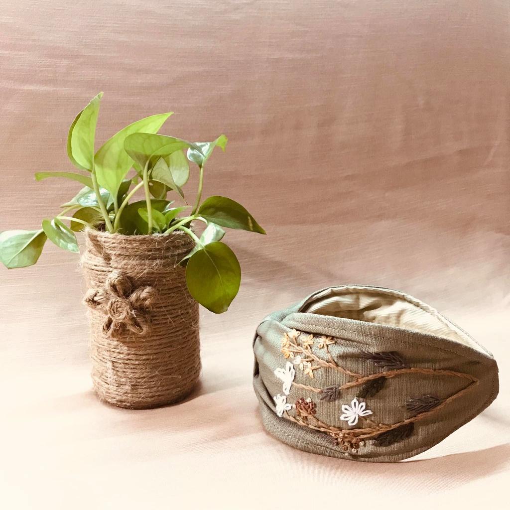 Băng đô handmade thêu tay ANNA
