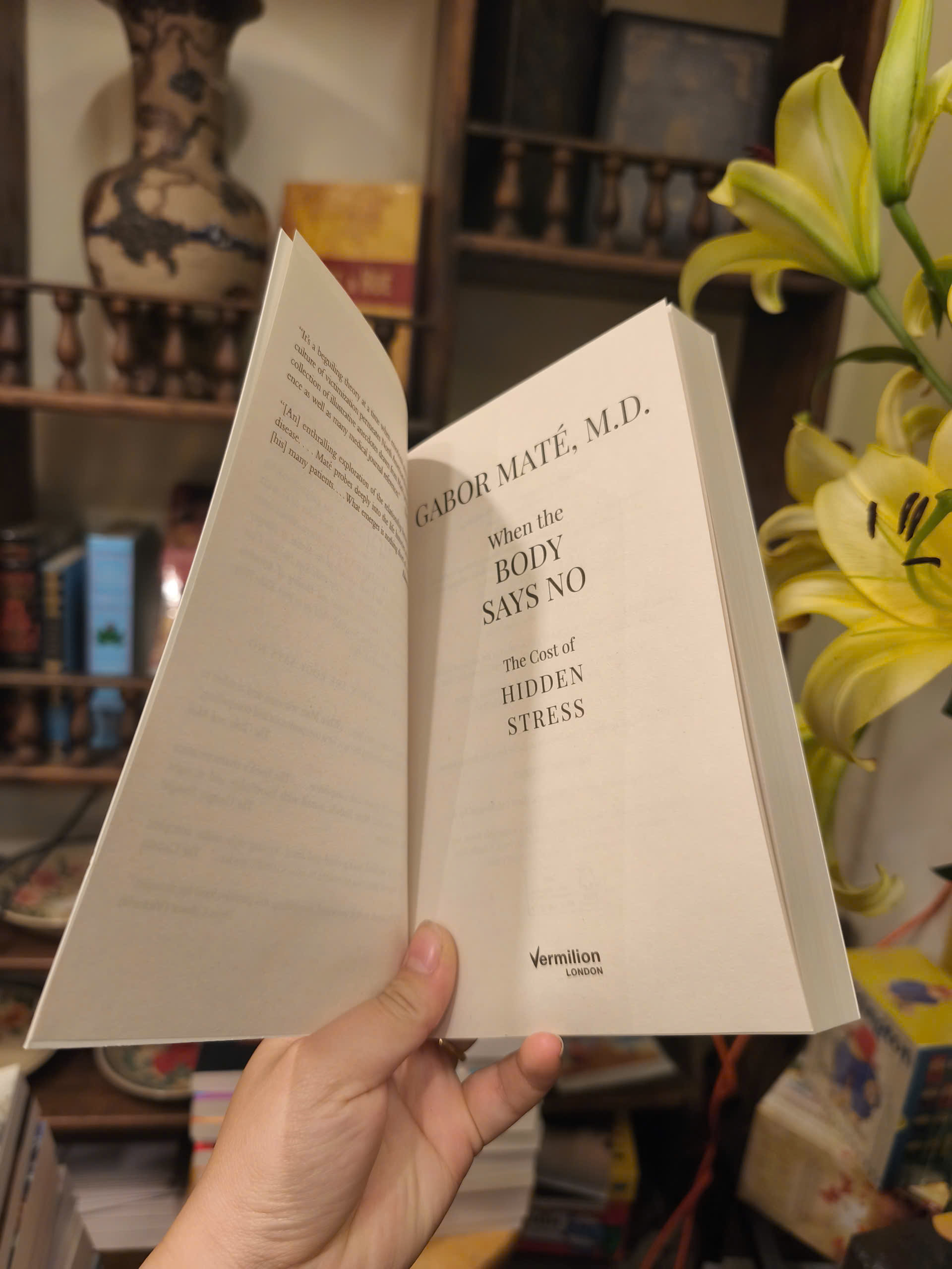 Sách - When the Body Says No by Gabor Maté | Psychology / Nonfiction / Ngoại văn / Tâm lý học