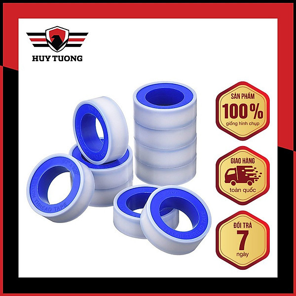 Combo 2 cuộn keo lụa vặn ren vòi nước, ren ống cao cấp