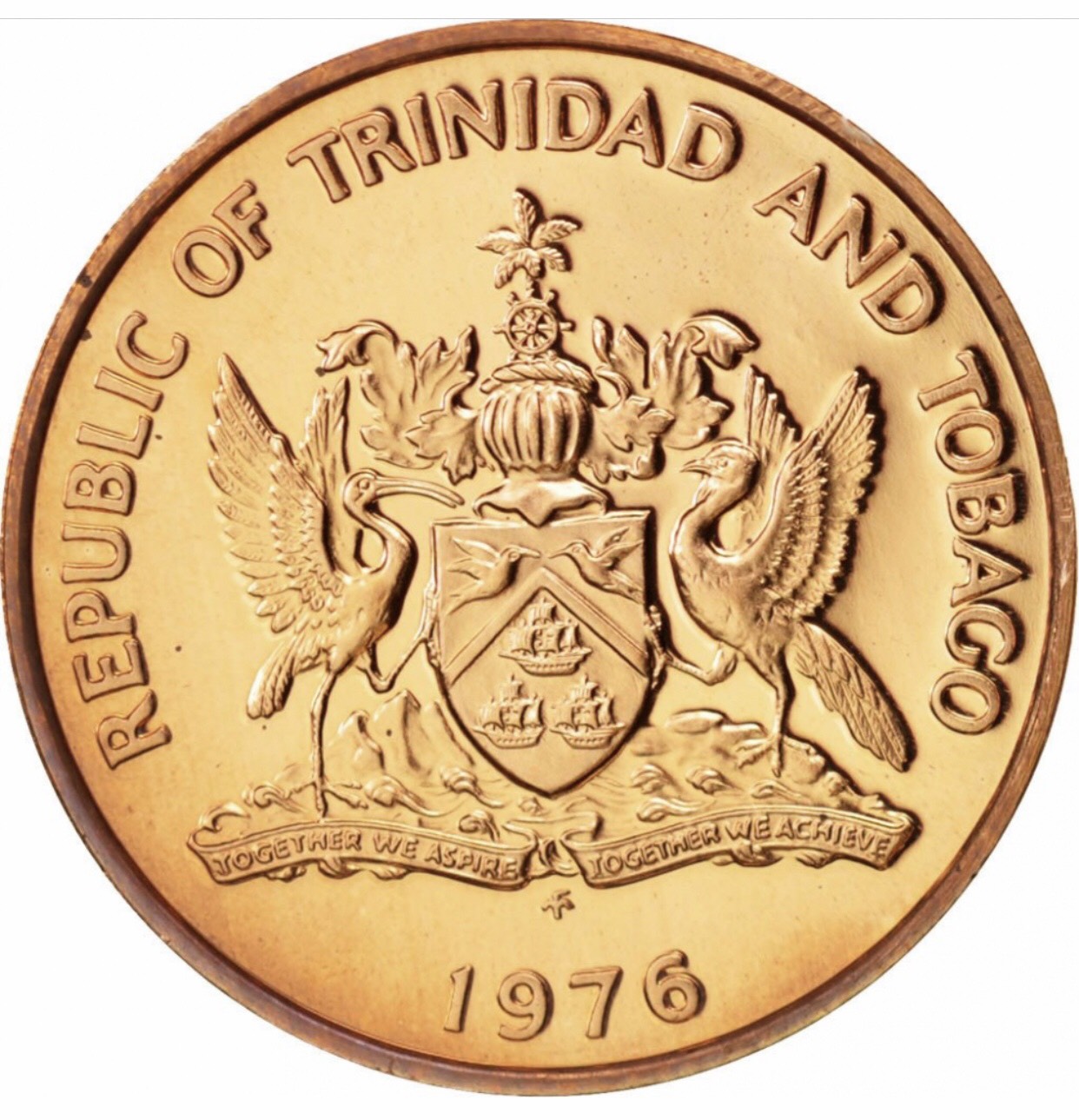 Xu thế giới 1 cent Trinidad và Tobago sưu tầm