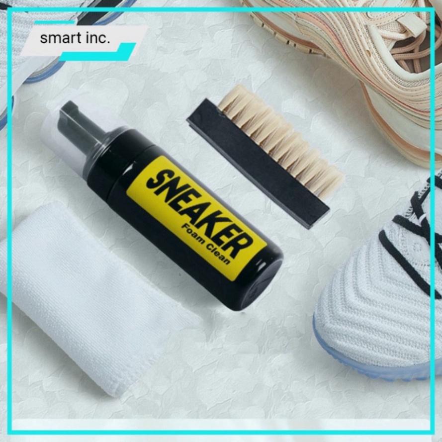 Bộ Vệ Sinh Giày Sneaker Chai Xịt Tẩy Trắng Giày Làm Sạch Vết Bẩn Đi Mưa Cleaning Kit