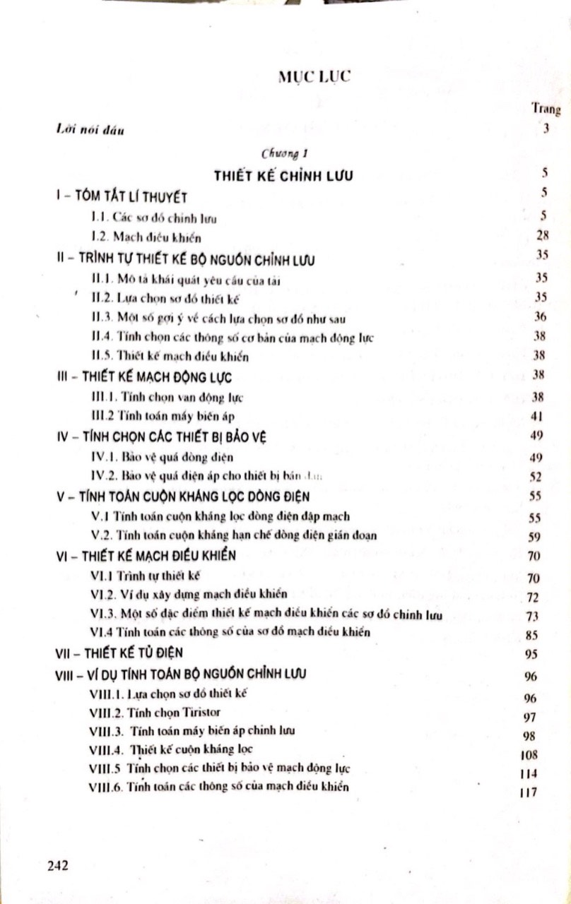 Tình Toán Thiết Kế Thiết Bị Điện Tử Công Suất