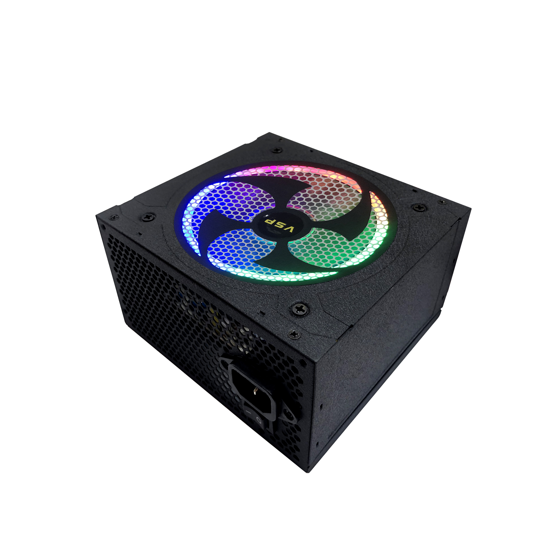 Nguồn VSP Công Suất Thực 500W Led RGB Full Box - Kèm Dây Nguồn - Hàng chính hãng