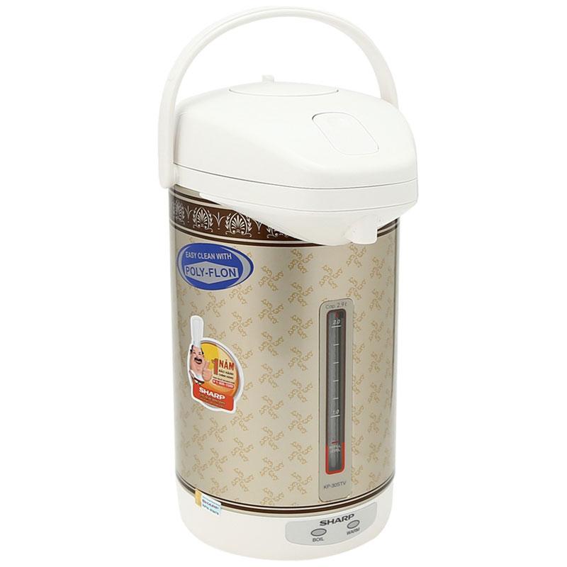 Bình thủy điện 2,9L Sharp KP-30STV RB - Hàng chính hãng