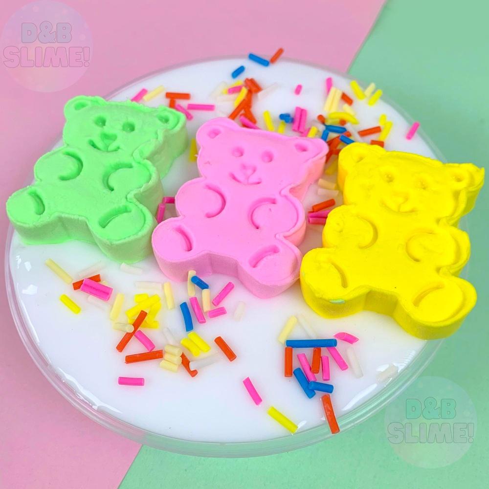 Teddy Bear Clay DIY Slime - Đồ Chơi Chất Nhờn Ma Qúai Cao Cấp Gíup Thư Gĩan