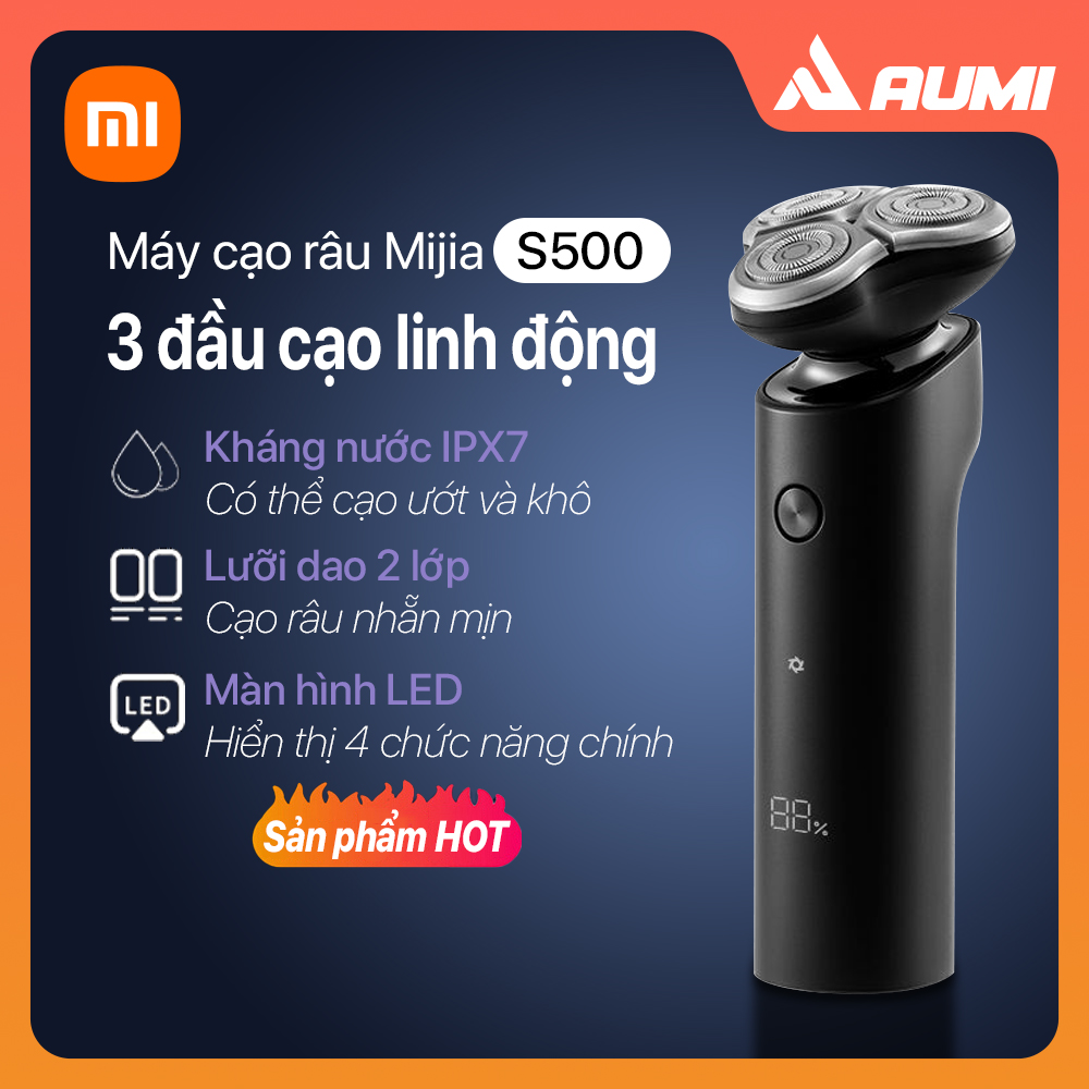 Máy cạo râu Xiaomi Mijia S500 - Hàng nhập khẩu