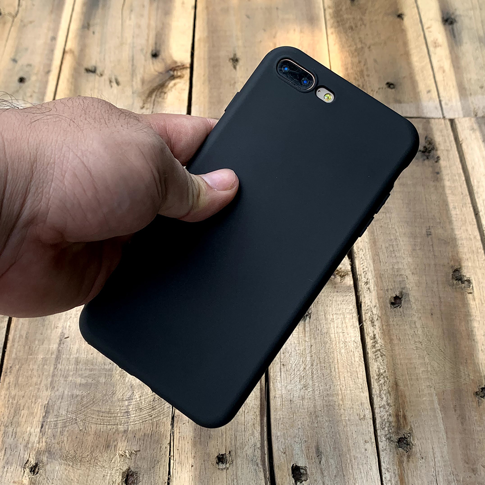 Ốp dẻo đen mỏng dành cho iPhone 7 Plus / iPhone 8 Plus