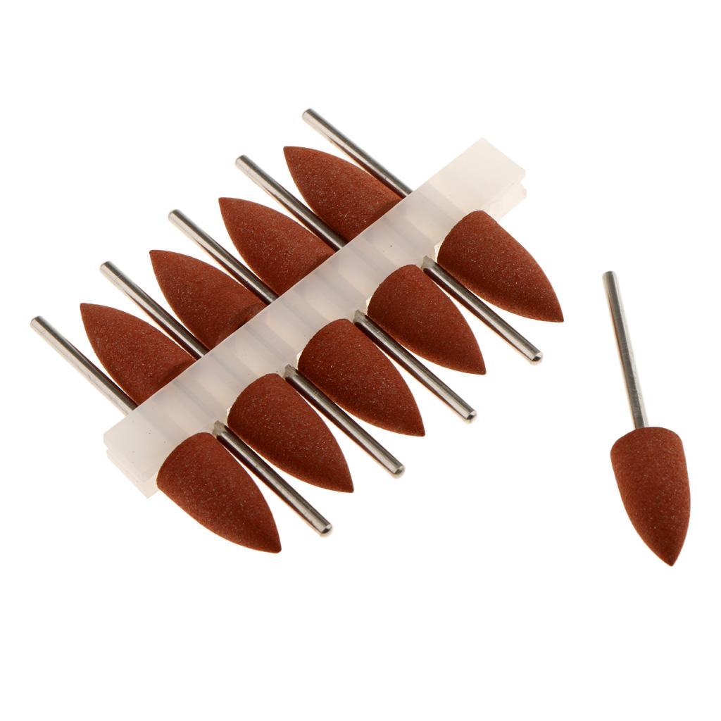 10 Pieces 2.35mm Resin Base Burs Rotary Drill Polisher Set