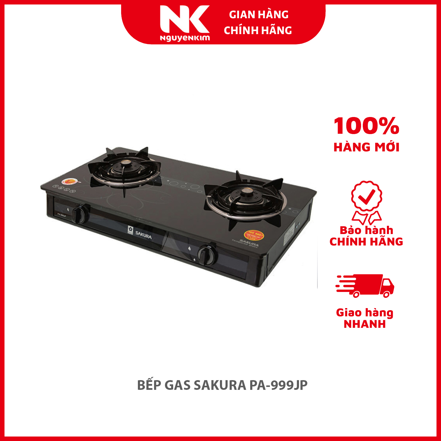 BẾP GAS SAKURA PA-999JP - Hàng chính hãng