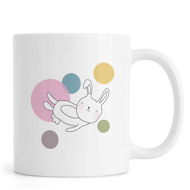 Ly Cốc Sứ Cao Cấp hình Space Rabbits Neo