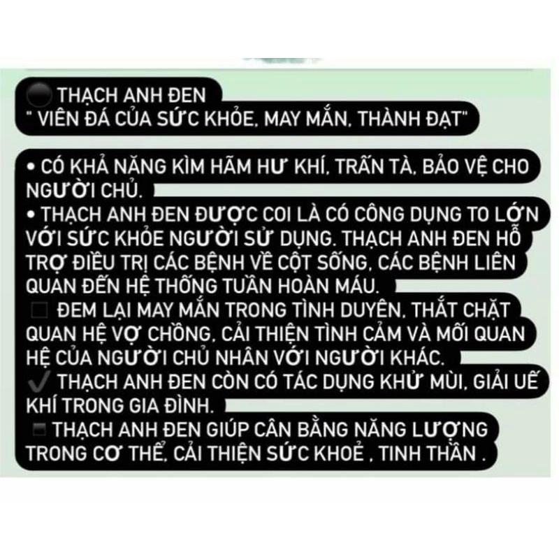 Hồ ly đá T.A tóc đen chế tác thủ công hoàn toàn tự nhiên mệnh thủy hồ ly tình duyên may mắn tình yêu