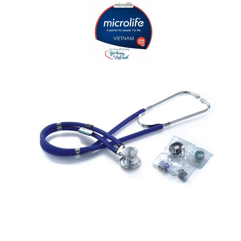 ỐNG NGHE, TAI NGHE Y TẾ 2 DÂY MICROLIFE ST 77 - HÀNG CHÍNH HÃNG THỤY SĨ