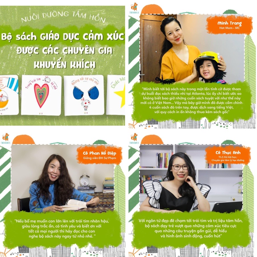 Bộ sách tương tác nuôi dưỡng tâm hồn phát triển IQ-EQ cho bé - TNBooks