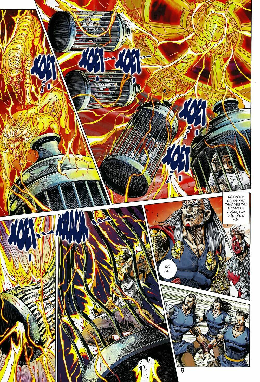 xuân thu mãnh sĩ chapter 15.1 9