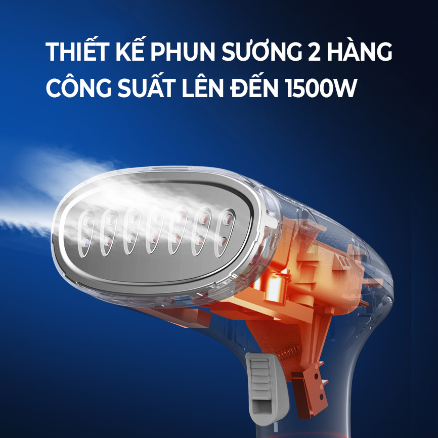 Bàn là hơi nước cầm tay, dễ dàng sử dụng- D1391