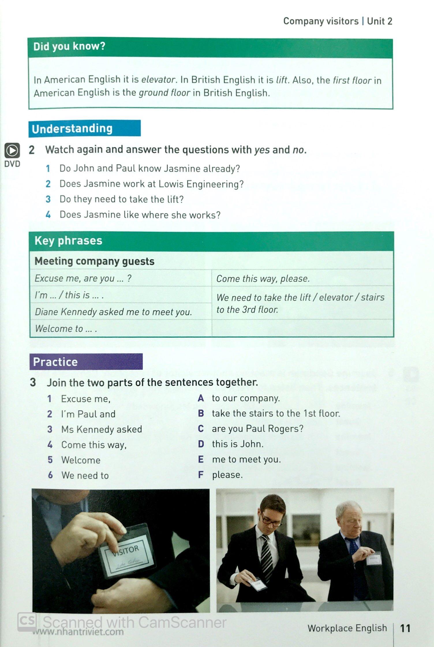 Collins English For Work - Workplace English (Kèm CD)