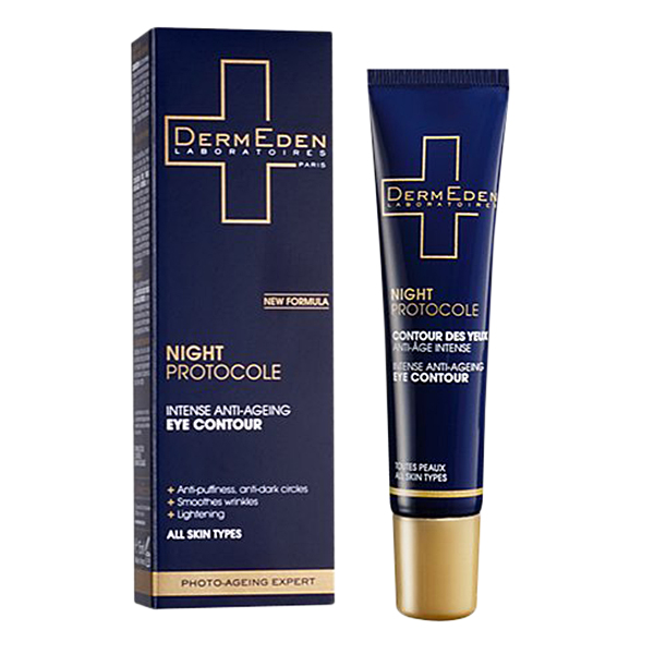 Kem Chăm Sóc Da Vùng Mắt Ban Đêm Dermeden Intense Anti - Ageing Eye Contour - All Skin