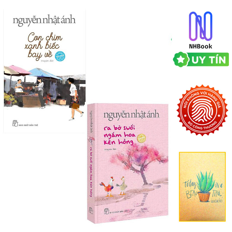 Combo Ra Bờ Suối Ngắm Hoa Kèn Hồng và Con Chim Xanh Biếc Bay Về