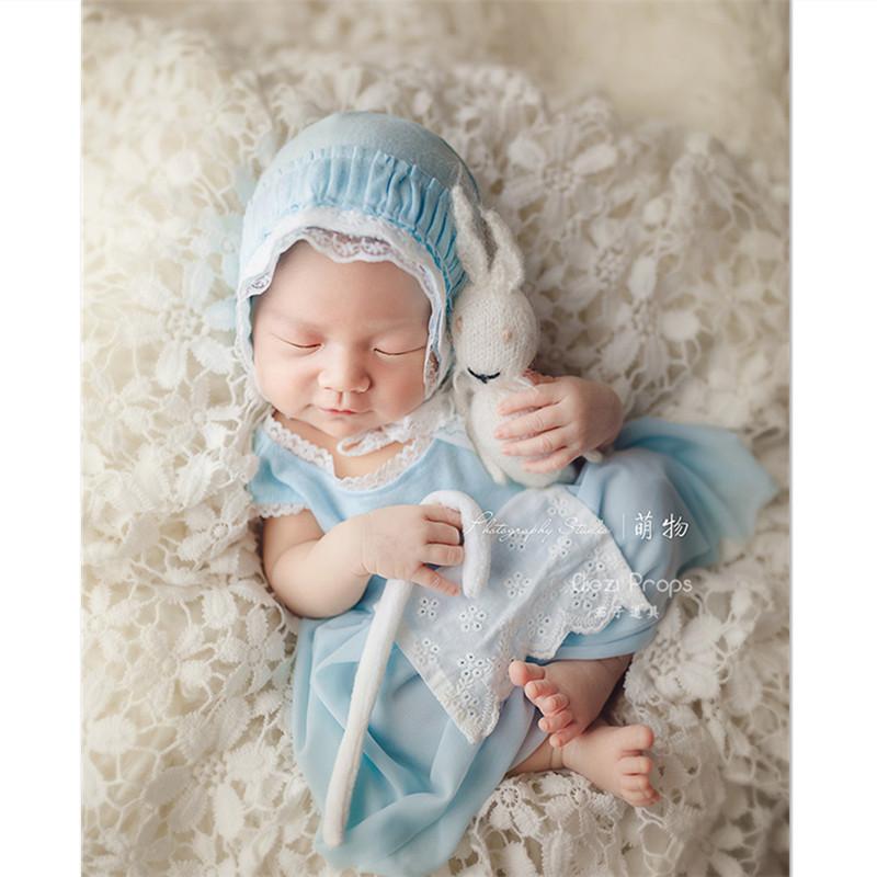 Sơ Sinh Đạo Cụ Chụp Ảnh Vintag Ren Bông Nền Chăn Phòng Thu Cho Bé Chụp Thảm Phụ Kiện Chụp Ảnh Rổ Chất Độn