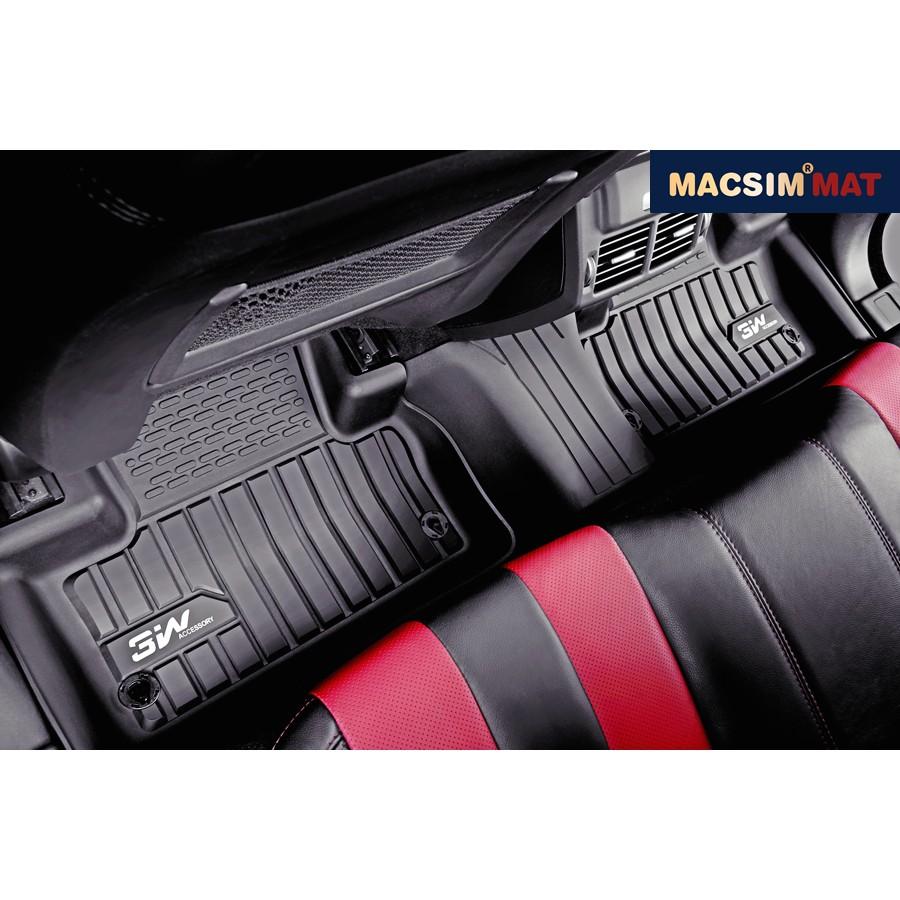 Thảm lót sàn LANDROVER RANGE ROVER SPORT 2014- nhãn hiệu Macsim 3W - chất liệu nhựa TPE đúc khuôn cao cấp - màu đen