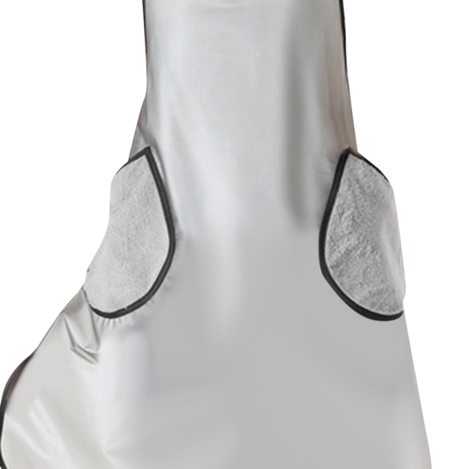 Cooking Apron Baking Apron with Hand Wipe Pockets Sturdy Oil BBQ Apron