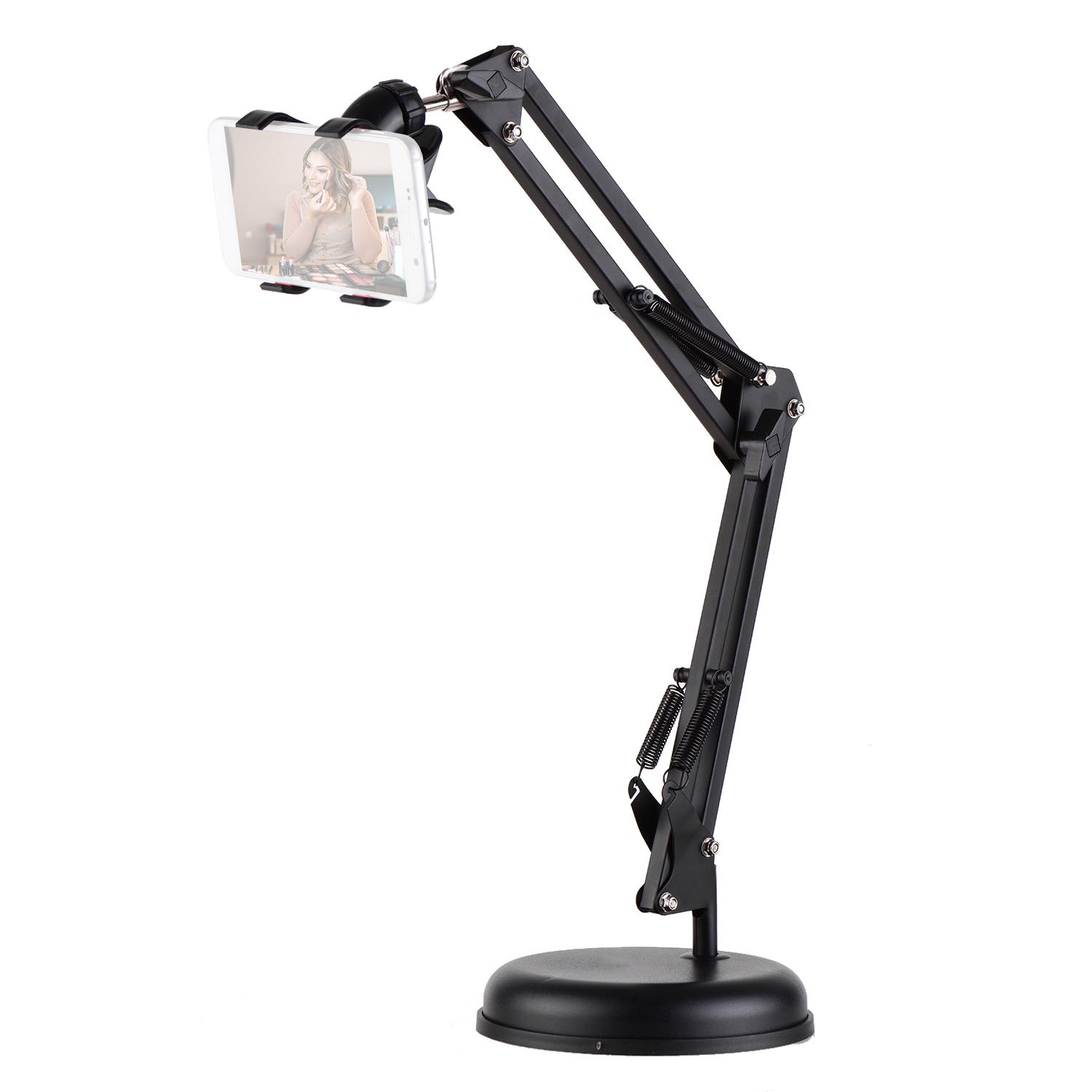 Giá đỡ điện thoại di động có thể mở rộng để bàn xoay 360 °