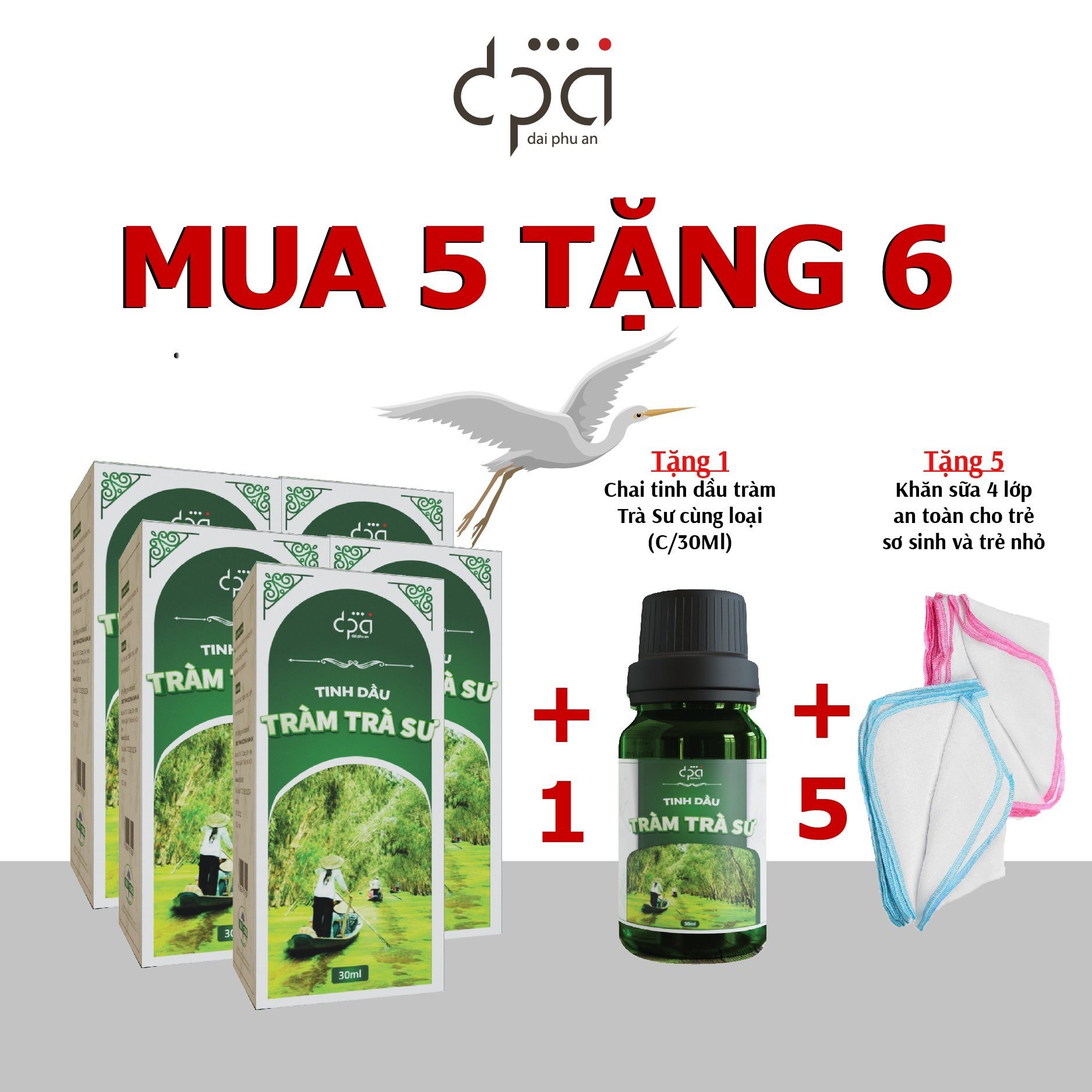 Tinh dầu tràm Trà Sư kì hoa dị thảo