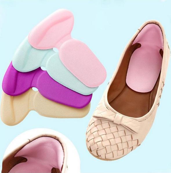Combo 2 bộ miếng dán lót gót giày đa năng bảo vệ chân, chống nhấc gót, giảm đau, miếng lót gót giày rộng chống sốc, mã DG112
